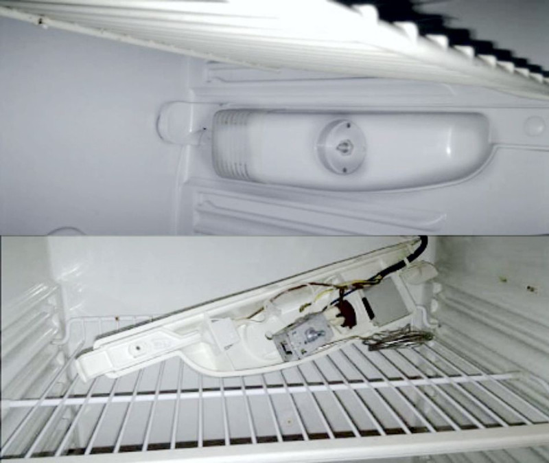 замена термолегулятора холодильника