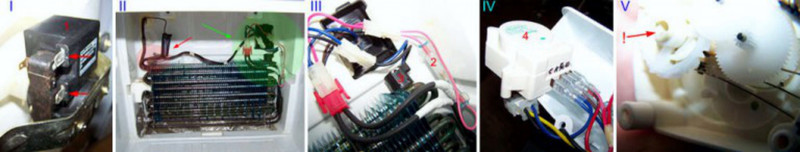 Проверка узлов электросхемы и таймера холодильника типа No Frost