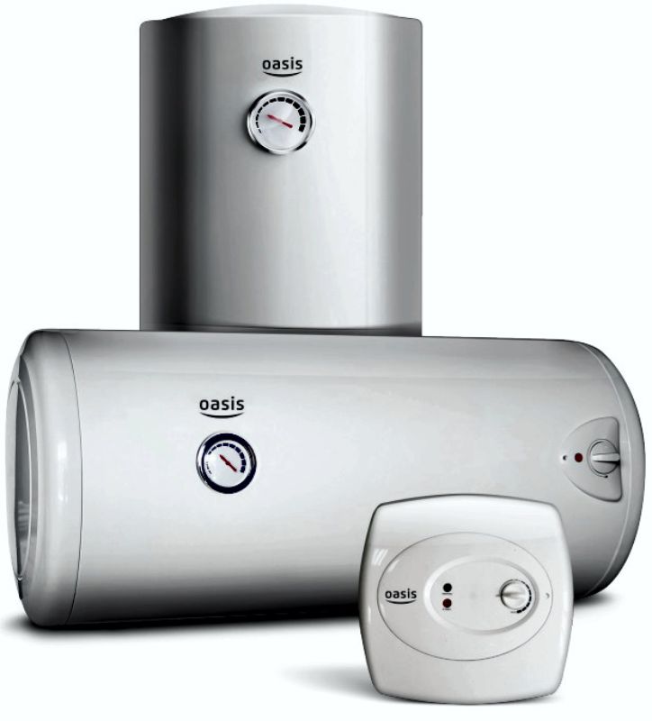 Форма и способ установки водонагревателей