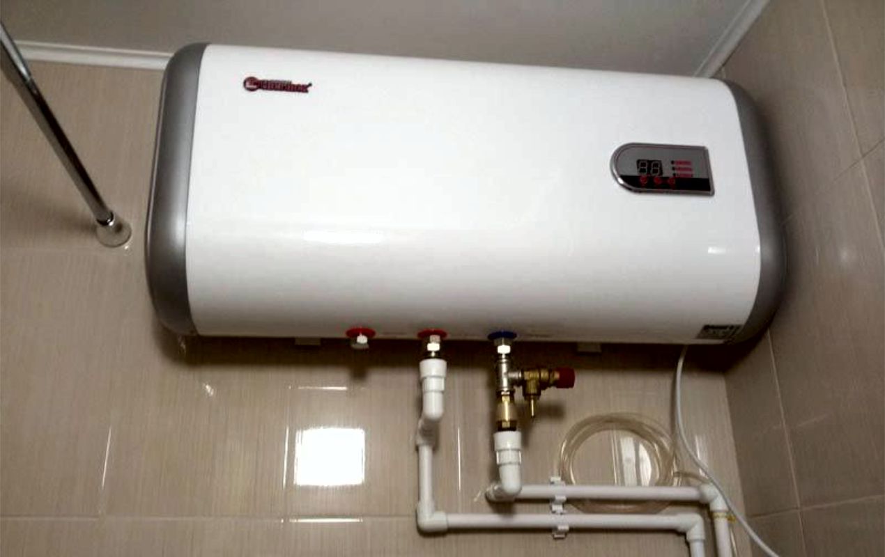 накопительный водонагреватель установка